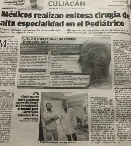 Cirujano Maxilofacial en Culiacán